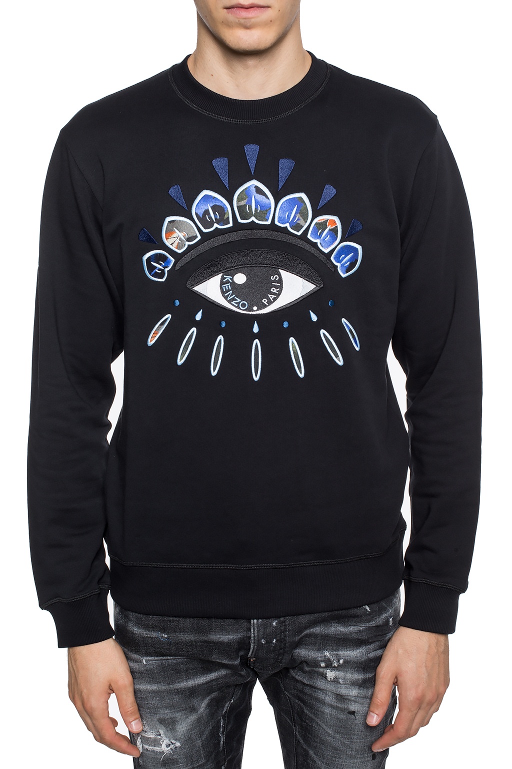 Kenzo Eye motif sweatshirt | Men's Clothing | Vitkac